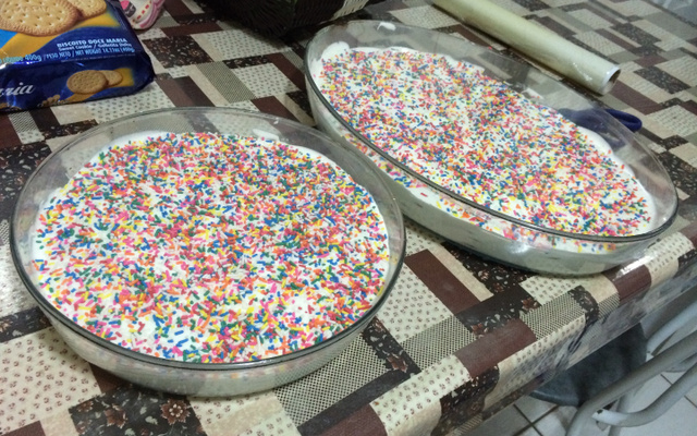 Torta de bolacha africana