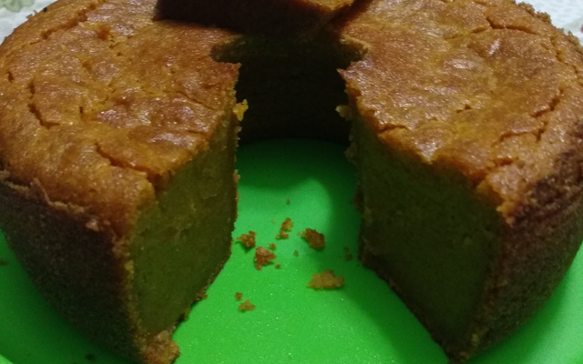 Bolo de banana e mamão sem trigo