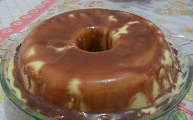 Pudim de chocolate