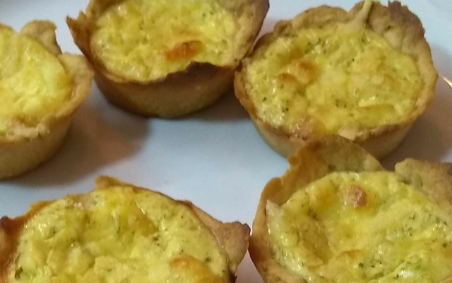 Quiche queijo Minas