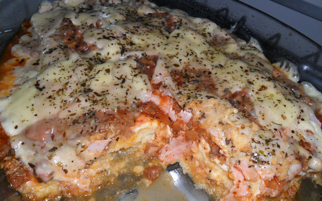 Polenta assada da Eli