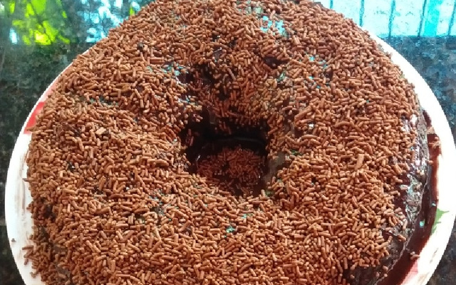Bolo de chocolate diet