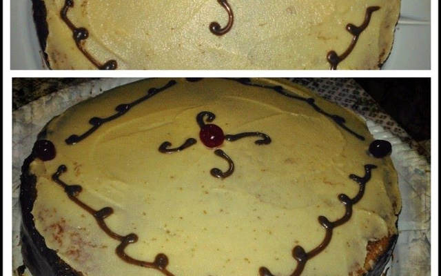 Bolo de acerola com chocolate