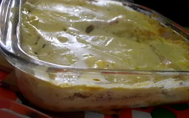 Lasanha de molho branco