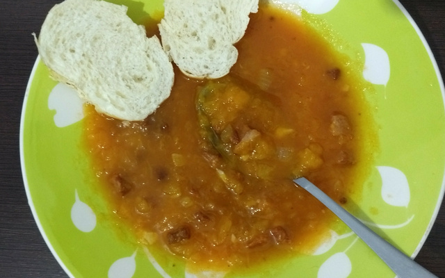 Caldo de mandioquinha