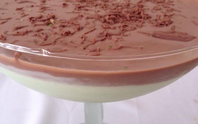 Mousse de limão trufado