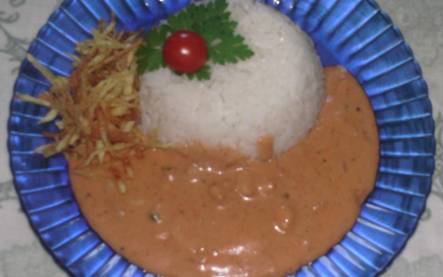 Estrogonofe de Camarão