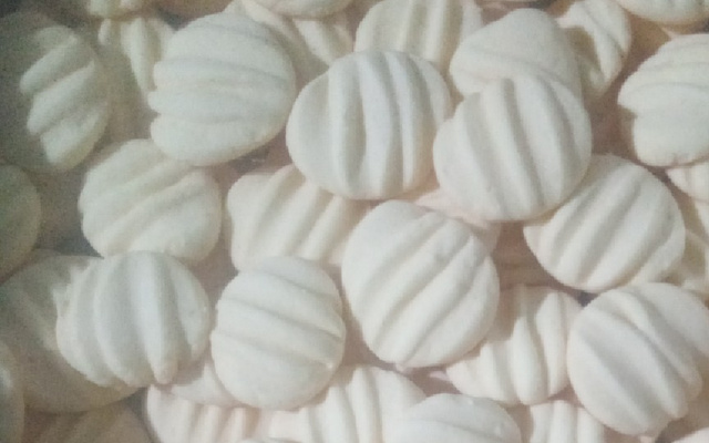 Biscoito amanteigado da Paty