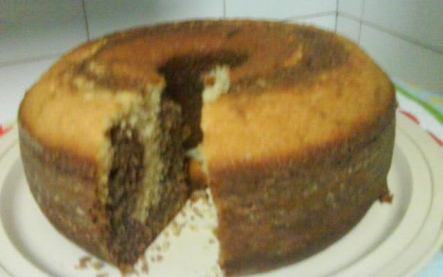 Bolo mesclado