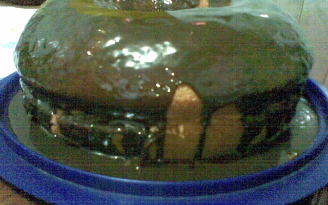 Cobertura de chocolate cremosa