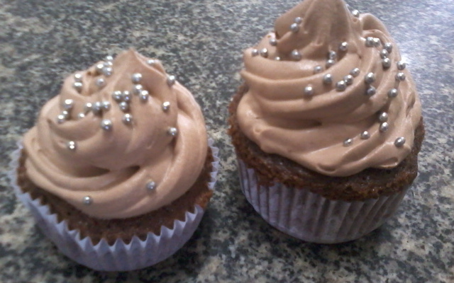 Cupcakes de chocolate