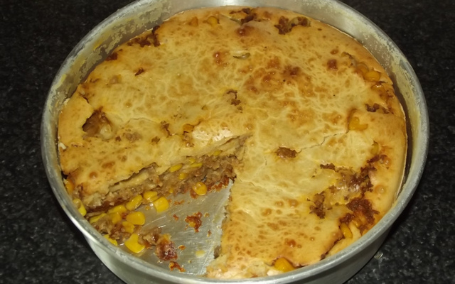 Torta de carne moída