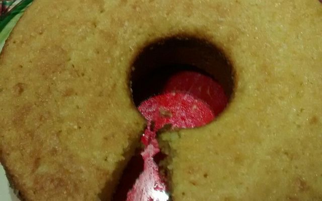 Bolo de milho com coco