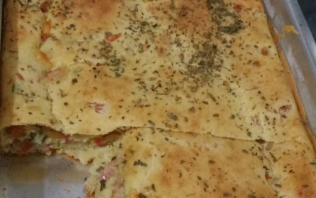 Torta de Presunto e Queijo