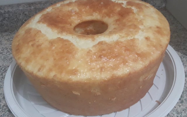 Bolo de arroz cru
