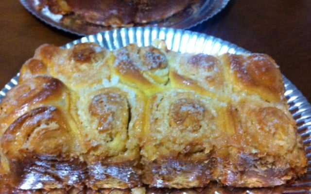 Rosca caracol de coco