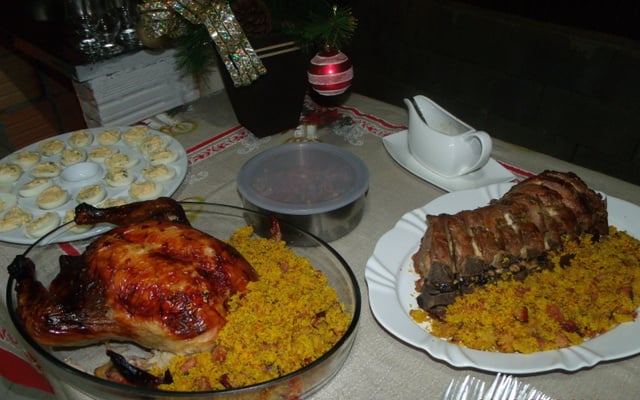 Farofa de banana-da-terra