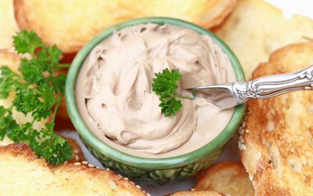 Patê de presunto para festas