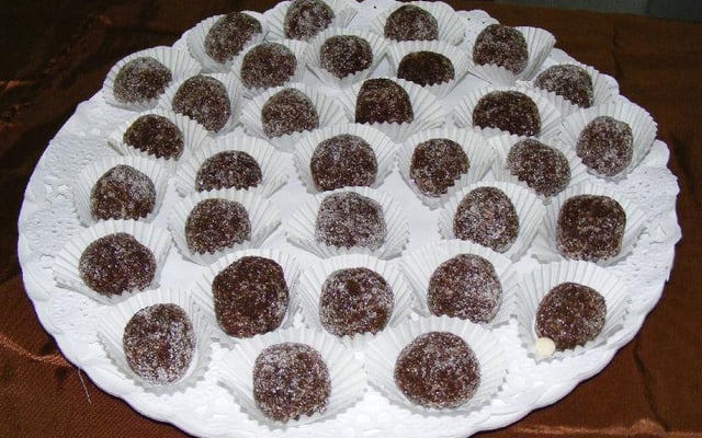 Beijinho de chocolate