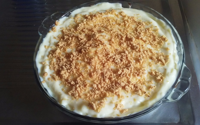 Pavê de chocolate e creme prático