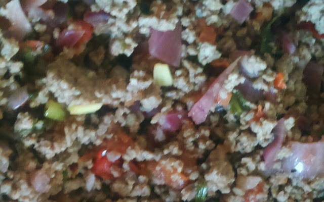 Carne moída ao vinho