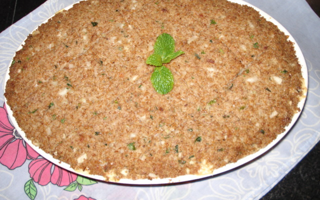 Quibe de forno cremoso