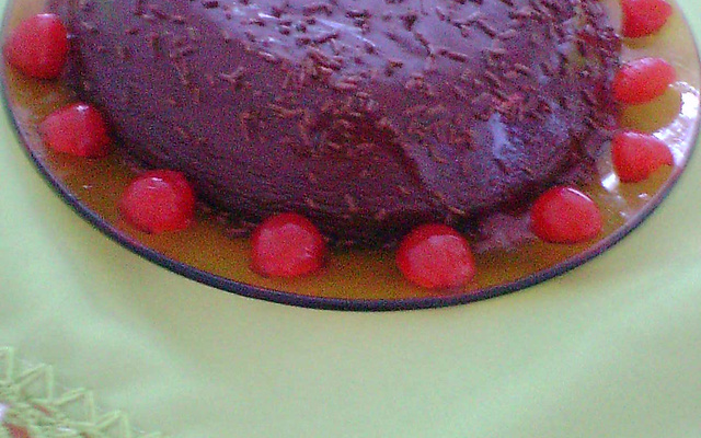 Brigadeirão de microondas