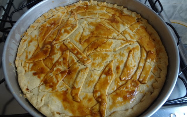 Empadão - massa de empada original que derrete na boca