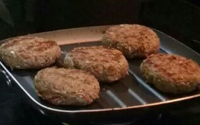 Hambúrguer light saudável