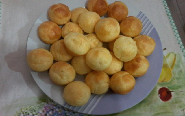 Pão de queijo de liquidificador