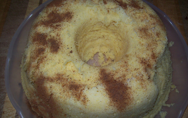 Bolo de fubá para microondas