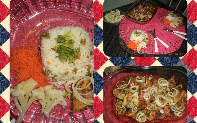 Frango à passarinho no forno