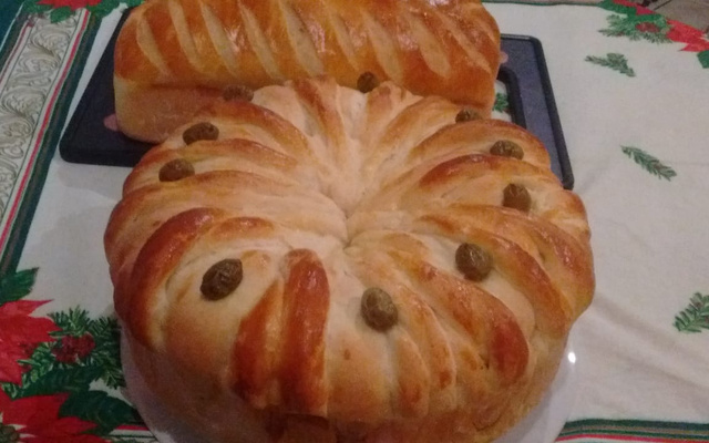 Pão de maionese recheado 