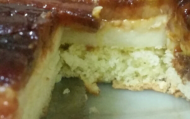 Torta cremosa de banana (para o Natal)