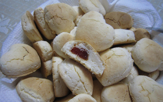 Biscoito de Maisena com Goiabada