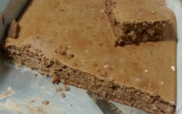 Bolo de casca de banana