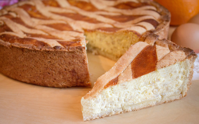 Torta de ricota/requeijão