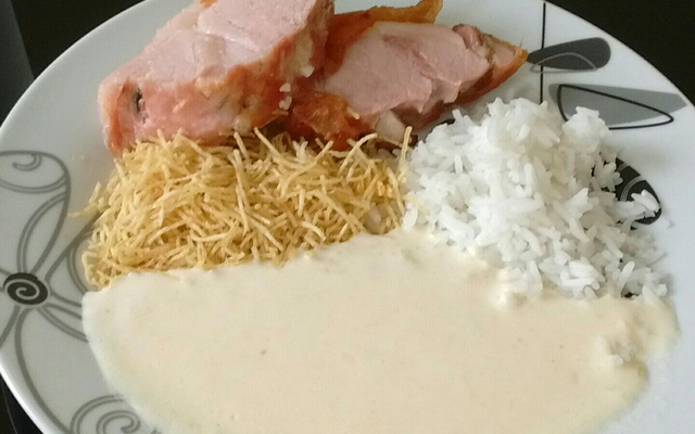 Molho branco para carne