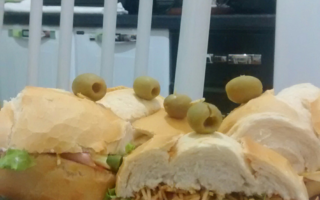 Lanche de lombo canadense