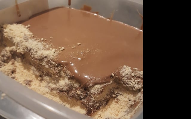 Pavê de chocolate com café especial