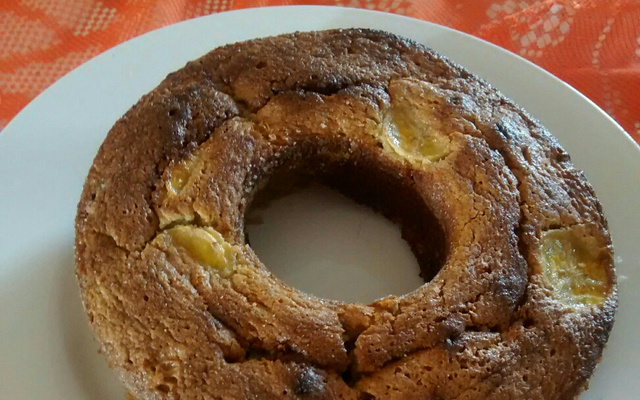 Bolo de banana (com farinha de pão)
