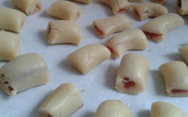 Biscoito tipo goiabinha