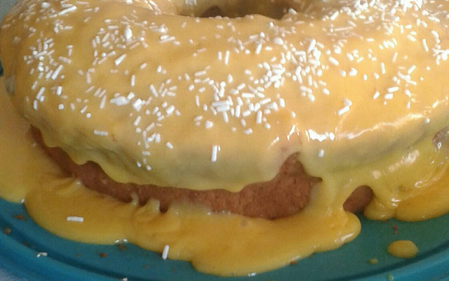 Calda para bolo de laranja