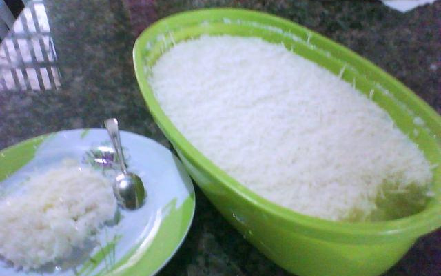 Cuscuz de tapioca da Meg