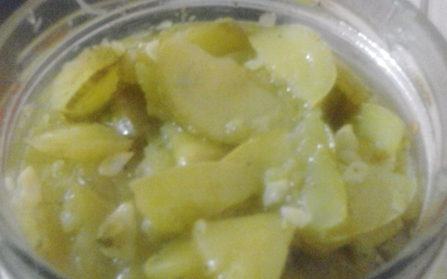 Abobrinha em conserva