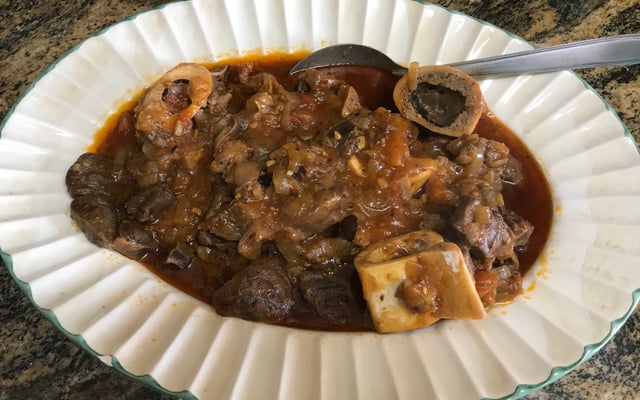 Ossobuco à minha moda