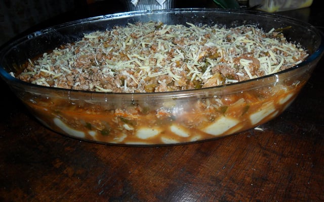 Nhoque de batata com queijo