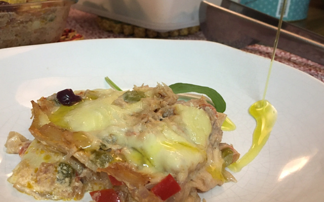 Lasanha de bacalhau superfácil