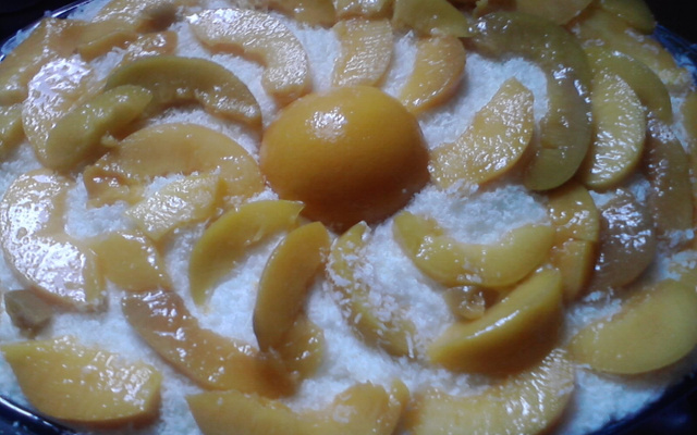 Torta de pêssego