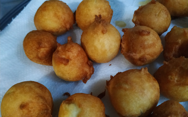 Bolinho de chuva sequinho